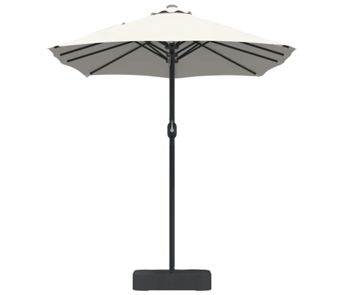 Dārza Parasols Smilšu 385 X 209 X 244 Cm Audums Vidaxl