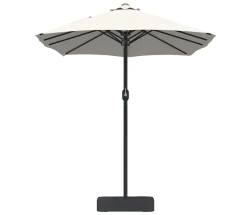 Dārza Parasols Smilšu 385 X 209 X 244 Cm Audums Vidaxl