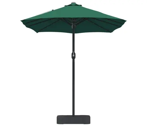 Dārza Parasols Zaļa 385 X 209 X 244 Cm Audums Vidaxl