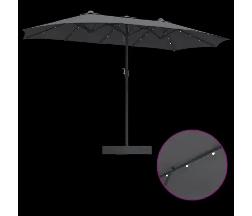 Aedapara Antratsiit 385 X 209 X 244 Cm Polüester