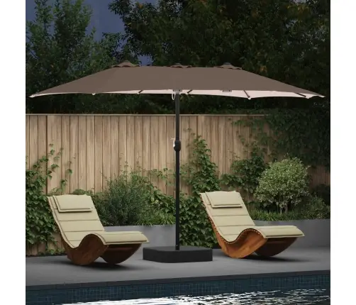 Aedapara Pruunikashall 385 X 209 X 244 Cm Polüester