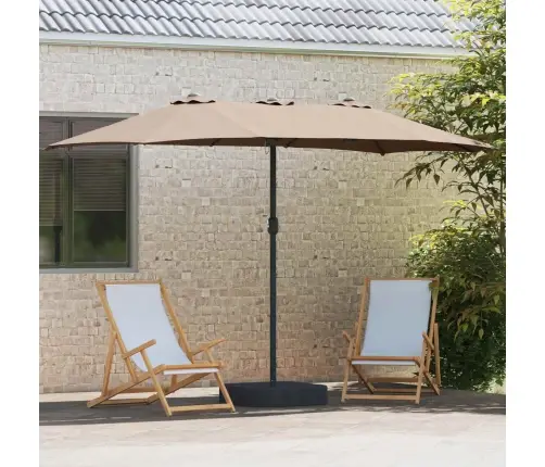 Aedapara Pruunikashall 385 X 209 X 244 Cm Polüester