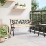Dārza Sols Ar Rozēm 116 Cm Koks Vidaxl
