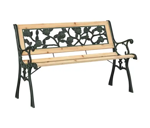 Dārza Sols Ar Rozēm 116 Cm Koks Vidaxl