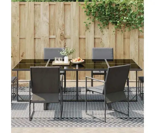 Āra Paklājs 'Arakil'melns Un Pelēks 250X500 Cm Pp Vidaxl