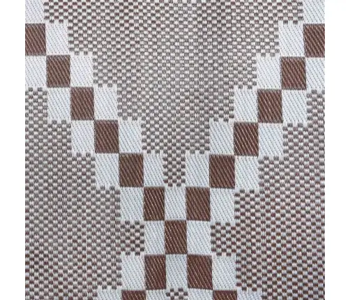 Välikorv Arakil Pruun Ja Valge 400 × 300 Cm 50% Polüpropüleen