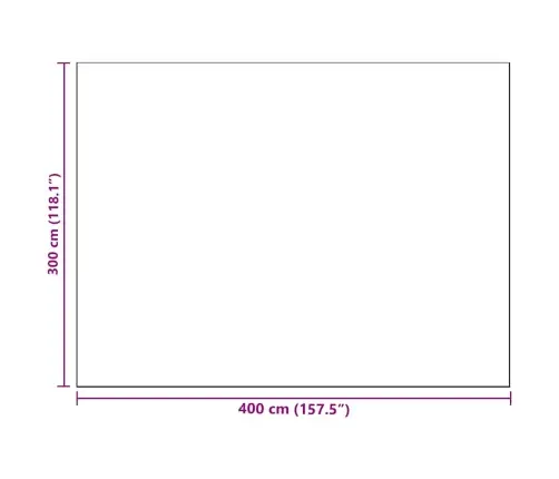 Āra Paklājs Arakil Brūns Polipropilēns 300 X 400 Cm Āra Paklājs Vidaxl