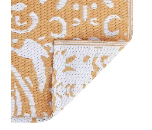 Āra Paklājs Arakil Oranža Un Balta 300 X 400 Cm Pp Vidaxl