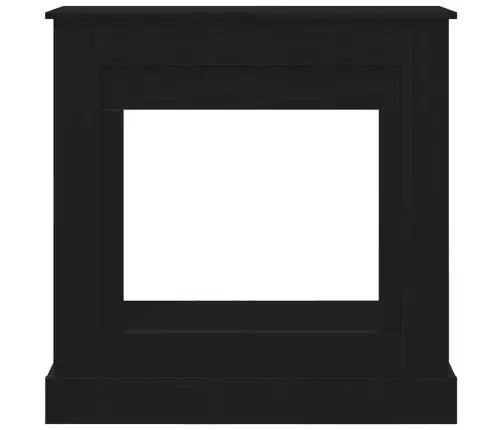 Kamīna Apkaime Melns Ozols 90X30X90 Cm Engineered Wood Vidaxl