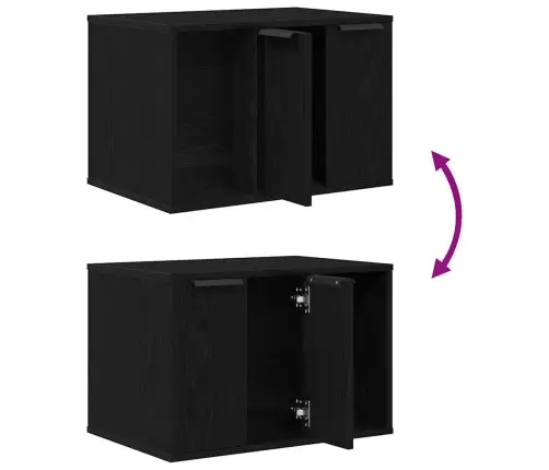 Kassiliivakasti Kest, Must Tamm, 60 X 40 X 40 cm Töödeldud Puit