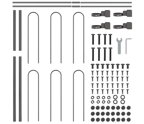 Aiandus Aiapaneel 3 Pcs Hall 5,1 X 1,2 M Pulberkattega Teras