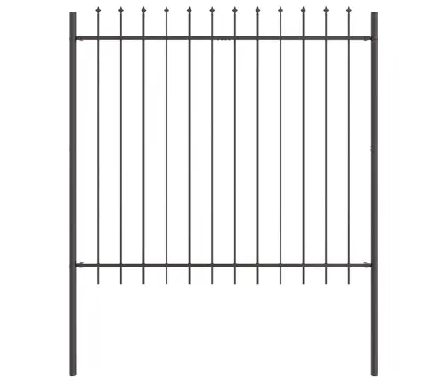 Sodo Tvora 4 Pcs Pilka 6,8 X 1,5 M Miltelinis Plienas