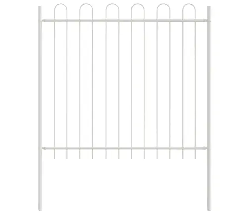 Sodo Tvora 4 Pcs Balta 6,8 X 1,5 M Miltelinis Plienas