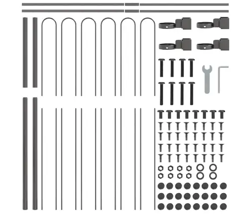 Aiandus Aiapaneel Hall 8.5 X 1.5 M Pulbervärvitud Teras