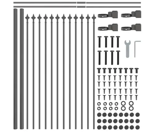 Aiandus Aiapaneel Hall 10.2 X 0.6 M Pulbervärvitud Teras