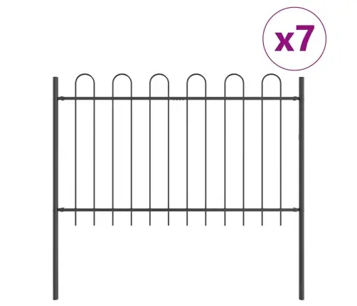 Sodo Tvora Pilka 11.9 X 0.8 M Milteliniu Būdu Padengtas Plienas