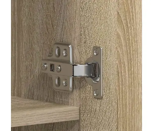 Apavu Skapītis Sonora Ozola 80X35,5X180 Cm Inženierijas Koks Vidaxl