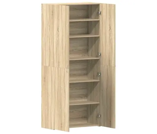 Apavu Skapītis Sonora Ozola 80X35,5X180 Cm Inženierijas Koks Vidaxl