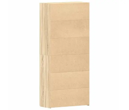 Apavu Skapītis Sonora Ozola 80X35,5X180 Cm Inženierijas Koks Vidaxl
