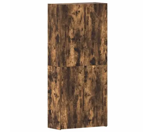 Apavu Skapis Daudzkrāsains 80 X 35.5 X 180 Cm Inženierijas Koks Vidaxl