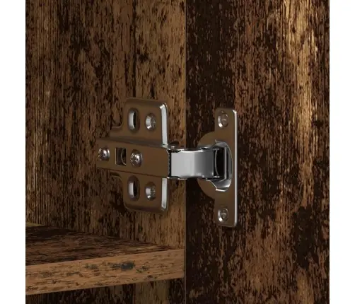 Apavu Skapis Vecs Koks 80X35,5X180 Cm Inženierkoks Vidaxl