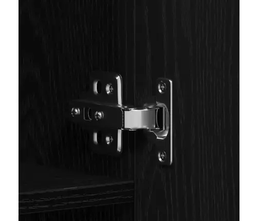 Batu Skrynia Juoda 80 X 35.5 X 180 Cm Apdirbta Mediena