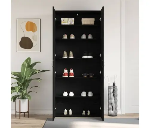 Batu Skrynia Juoda 80 X 35.5 X 180 Cm Apdirbta Mediena