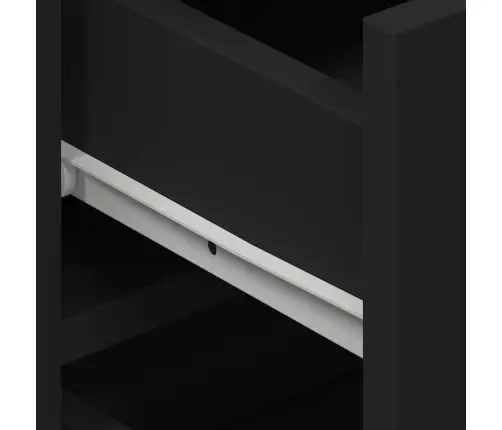 Kabalas Su Stalčių Juoda 120 X 36 X 69 Cm Apdirbta Mediena Kabalas Su Stalčių Juoda 120 X 36 X 69 Cm Apdirbta Mediena