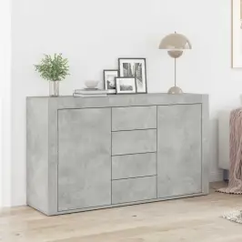 Puse Betona Pelēks 120 X 36 X 69 Cm Inženierijas Koks Vidaxl Puse Betona Pelēks 120 X 36 X 69 Cm Inženierijas Koks Vidaxl