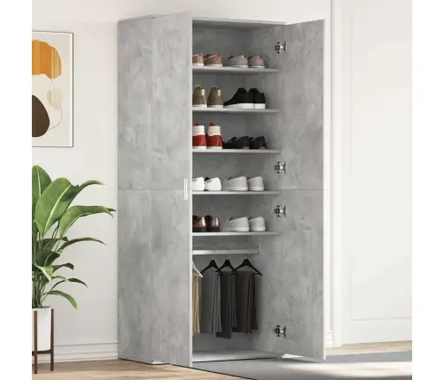 Kinga Kapp Riiuliga Betoonhall 80 X 39 X 178 Cm Tehispuit