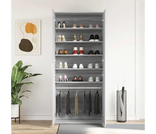 Kinga Kapp Riiuliga Hall Sonoma 80 X 39 X 178 Cm Tehispuit