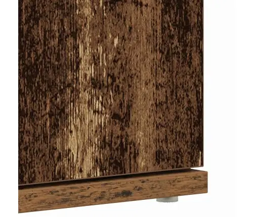 Apavu Skapis Vecais Koks 80X39X180 Cm Inženierijas Koks Vidaxl