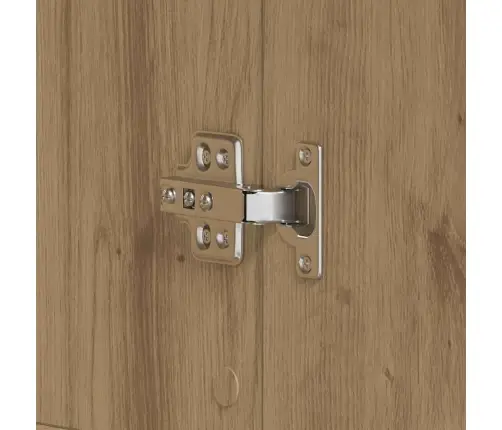 Apavu Skapis Amatu Ozols 80X39X180 Cm Inženierijas Koks Vidaxl