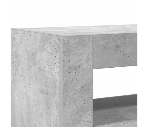 Kumode Betona Pelēka Inženieru Koks 116 X 30 X 75 Cm Vidaxl