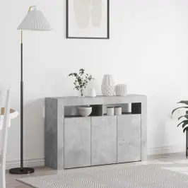 Puse Betona Pelēks 116 X 30 X 75 Cm Inženierijas Koks Vidaxl Puse Betona Pelēks 116 X 30 X 75 Cm Inženierijas Koks Vidaxl