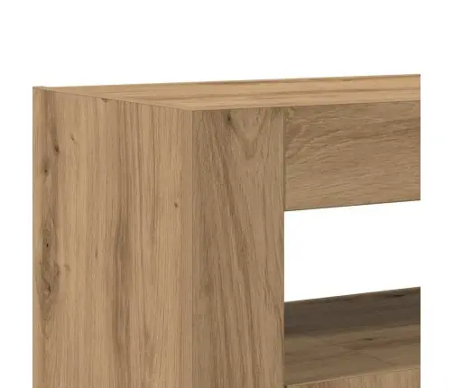 Sideboard Artisan Oak Inženierkoksne 116 X 30 X 75 Cm Sideboard Vidaxl