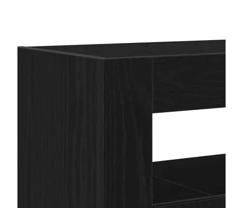 Kumode Melns Ozols Inženierijas Koks 116 X 30 X 75 Cm Vidaxl Kumode Melns Ozols Inženierijas Koks 116 X 30 X 75 Cm Vidaxl