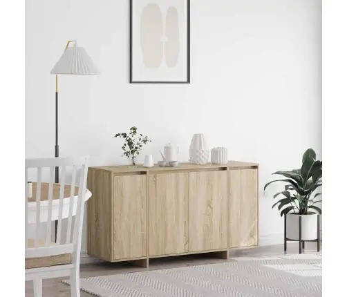 Ozola Kumode Sonoma Ozols Inženierijas Koks 135 X 41 X 75 Cm Vidaxl