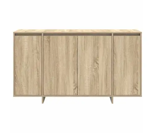 Ozola Kumode Sonoma Ozols Inženierijas Koks 135 X 41 X 75 Cm Vidaxl