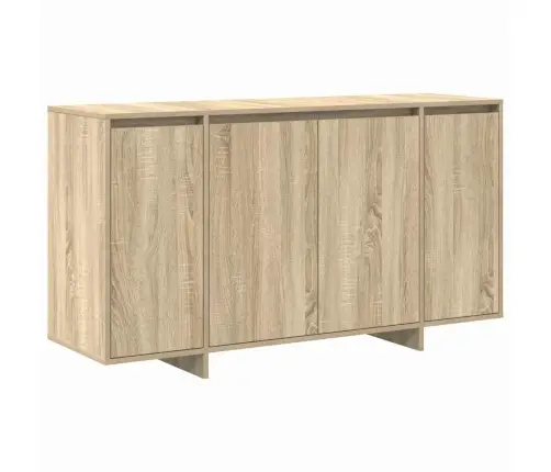 Ozola Kumode Sonoma Ozols Inženierijas Koks 135 X 41 X 75 Cm Vidaxl