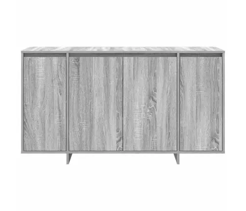 Pelēkais Sānu Galds Pelēks Sonoma Inženierijas Koks Vidaxl