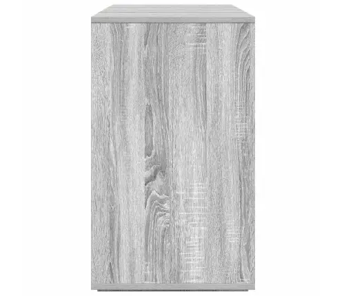 Pelēkais Sānu Galds Pelēks Sonoma Inženierijas Koks Vidaxl