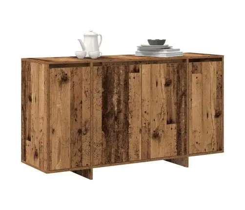 Vecā Koka Sideboard Vecais Koks Atjaunots Masīvkoks Vidaxl