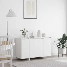 Kõide Valge 120 X 41 X 75 Cm Tehispuit