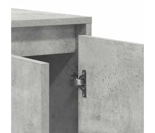 Betona Pelēks Sideboard Betona Pelēks Inženierijas Koks Vidaxl