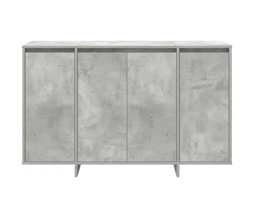 Betona Pelēks Sideboard Betona Pelēks Inženierijas Koks Vidaxl