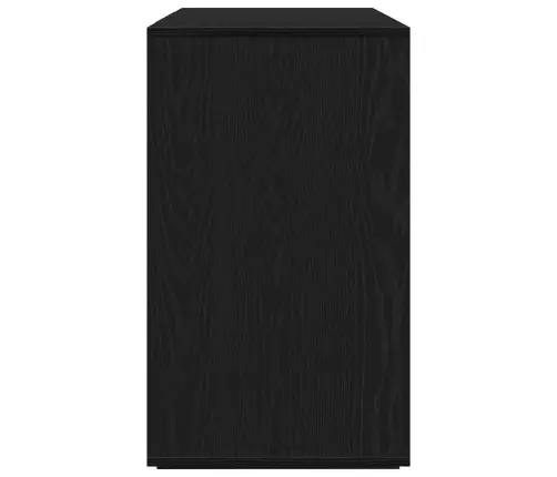 Melnas Ozola Bufete Melna Ozola Koks 120 X 41 X 75 Cm Vidaxl