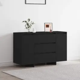 Kõide Sahtliga Must 120 X 41 X 75 Cm Tehispuit