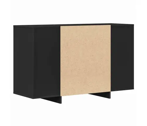Bufete Melna 120X41X75 Cm Inženierijas Koks Vidaxl