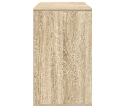 Sānu Skapītis Sonoma Ozols 120X41X75 Cm Inženierijas Koks Vidaxl